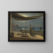 a painting "Une terrasse à Amalfi au clair de lune" by Thomas Fearnley — framed artwork on a wall