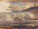 Clouds above the fjord - Thomas Fearnley — artwork view