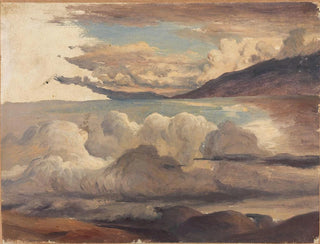 Clouds above the fjord - Thomas Fearnley — artwork view