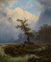 Hunting ducks on an autumn morning at Königssee by Thomas Fearnley — artwork view