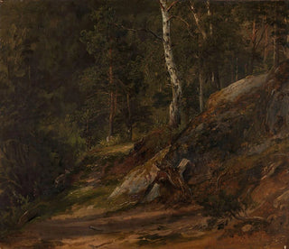 Study of the Romsdal Forest - Thomas Fearnley — artwork view