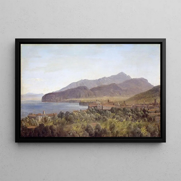 from Sorrento - Thomas Fearnley — framed artwork on a wall