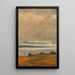 Landscape Study Painting - Thomas Fearnley — framed artwork on a wall