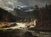 Norwegian Landscape Painting, Marumfoss - Thomas Fearnley — artwork view
