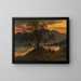 Old Birch Tree at Sognefjord - Thomas Fearnley — framed artwork on a wall