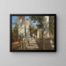 Pergola aux oranges - Thomas Fearnley — framed artwork on a wall