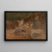 Route à Carrare - Thomas Fearnley — framed artwork on a wall