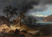Stormy Landscape with a Rider - Thomas Fearnley — artwork view
