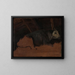 Study of a Cow - Thomas Fearnley — framed artwork on a wall