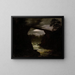 The Hauge Bridge near Arendal - Thomas Fearnley — framed artwork on a wall