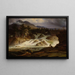Les chutes de Labro - Thomas Fearnley — framed artwork on a wall