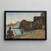 The painter and the boy - Thomas Fearnley — framed artwork on a wall