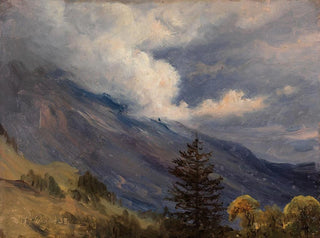 View of Grindelwald in Switzerland - Thomas Fearnley — artwork view