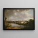 View of Stockholm - Thomas Fearnley — framed artwork on a wall