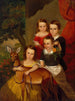 Portrait of the Jones children of Galveston - Thomas Flintoff — artwork view