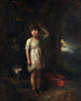 a boy with a cat morning - Thomas Gainsborough — artwork view