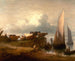 Coastal landscape painting - Thomas Gainsborough — artwork view
