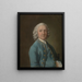 A man called M. Wood, the dance master - Thomas Gainsborough — framed artwork on a wall