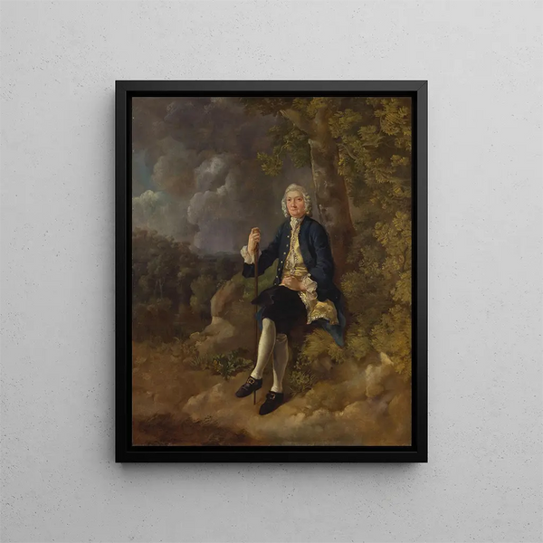 Clayton Jones - Thomas Gainsborough — framed artwork on a wall