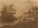 Figures resting in a wooded landscape - Thomas Gainsborough — artwork view