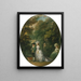 Henri duc de Cumberland 1745-1790 with the Duchess of Cumberland 1743-1798 and Lady Elizabeth Lu - Thomas Gainsborough — framed artwork on a wall