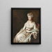 Madame Lebrun - Thomas Gainsborough — framed artwork on a wall
