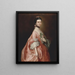 Mary Little plus tard Lady Carr - Thomas Gainsborough — framed artwork on a wall