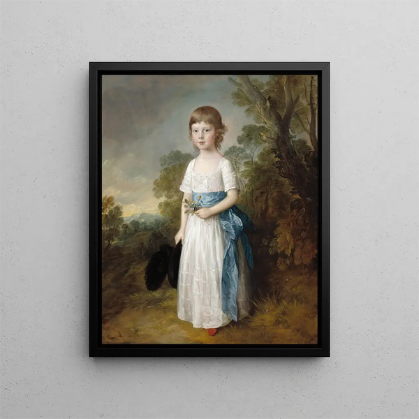 Master John Heathcote - Thomas Gainsborough — framed artwork on a wall