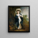 Mademoiselle Elizabeth Haverfield - Thomas Gainsborough — framed artwork on a wall