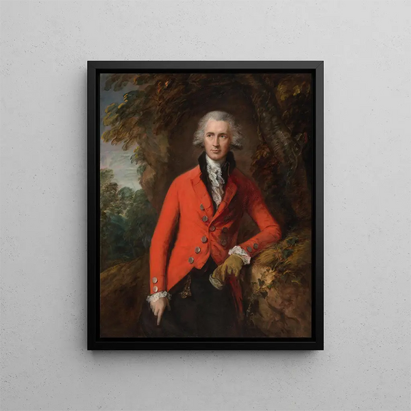 M. Thomas Hibbert - Thomas Gainsborough — framed artwork on a wall