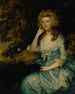 Mme William Tennant and Mary Wylde sitting in a landscape - Thomas Gainsborough — artwork view