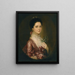 Portrait of Mrs. Richards - Thomas Gainsborough — framed artwork on a wall