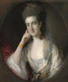 Portrait Painting of Mary Wise - Thomas Gainsborough — artwork view