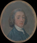 Portrait of a young man with powdered hair - Thomas Gainsborough — artwork view