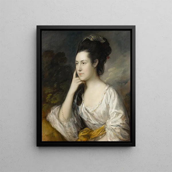 Sarah Rowlls Tchad - Thomas Gainsborough — framed artwork on a wall