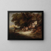 The Cottage Door - Thomas Gainsborough — framed artwork on a wall