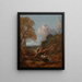 L'Arbre tombé - Thomas Gainsborough — framed artwork on a wall