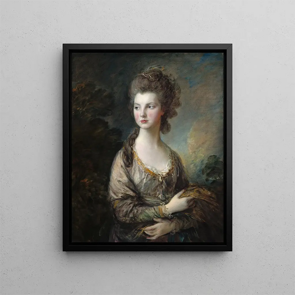L'Honorable Mme Thomas Graham - Thomas Gainsborough — framed artwork on a wall