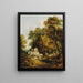The Market Cart - Thomas Gainsborough — framed artwork on a wall