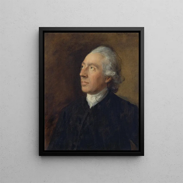 The Reverend Humphry Gainsborough - Thomas Gainsborough — framed artwork on a wall