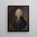 The Reverend Samuel Uvedale - Thomas Gainsborough — framed artwork on a wall