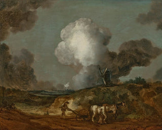 The Suffolk Plough - Thomas Gainsborough — artwork view