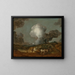 The Suffolk Plough - Thomas Gainsborough — framed artwork on a wall