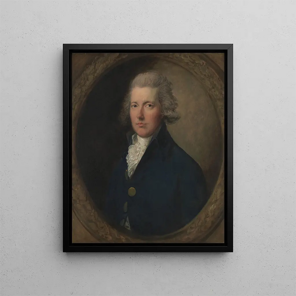 William Pitt - Thomas Gainsborough — framed artwork on a wall