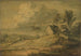 Landscape with thatched cottage, cows, and sheep - Thomas Gainsborough — artwork view
