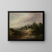 Forest landscape of height - Thomas Gainsborough — framed artwork on a wall