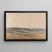Estuaire sur la rivière Taw Devon - Thomas Girtin — framed artwork on a wall