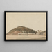 Promontory on the south coast of Devon, possibly Shaldon - Thomas Girtin — framed artwork on a wall