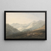 near Sterzing Tyrol - Thomas Girtin — framed artwork on a wall