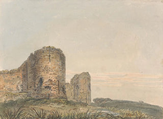 Château de Pevensey, Sussex - Thomas Girtin — artwork view